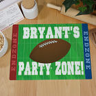 Football Party Zone Personalized Cutting Board